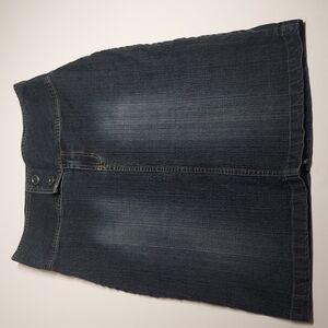 VTG Stephen Hardy SQUEEZE Denim Pencil Skirt 1990s Size 9/10